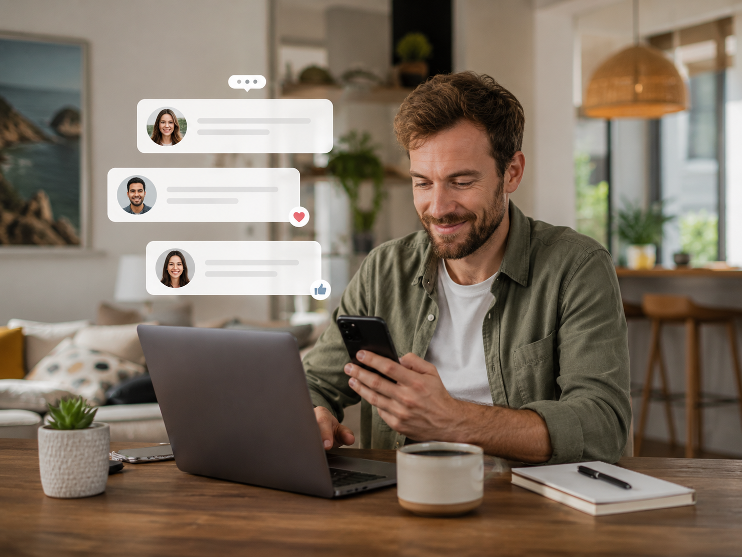 Messagerie Airbnb